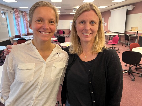 Anne Kathrin Peters och Cecilia Enberg