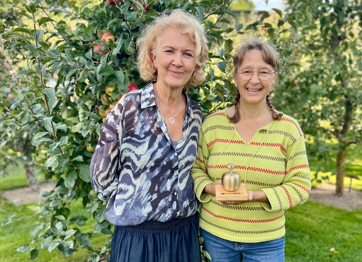 Anna Lind Lewin och Lotta Fabricius Kristiansen
